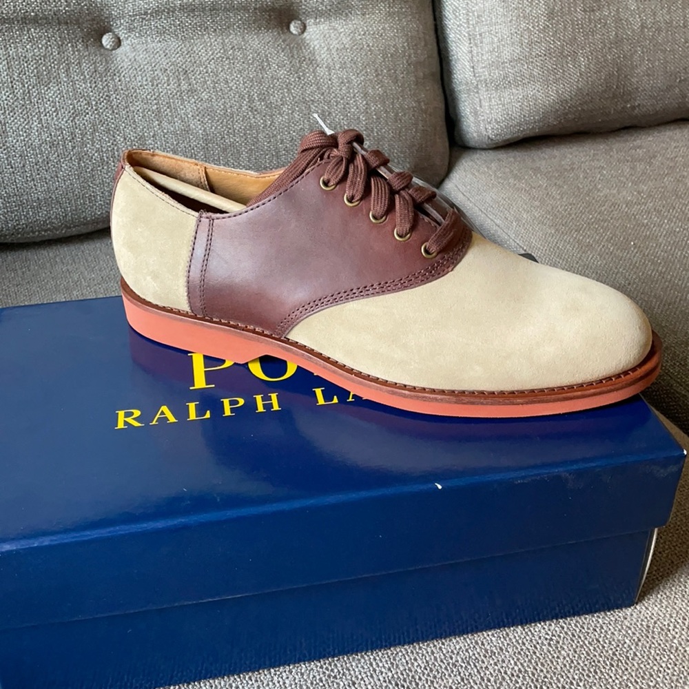 Polo saddle shoes